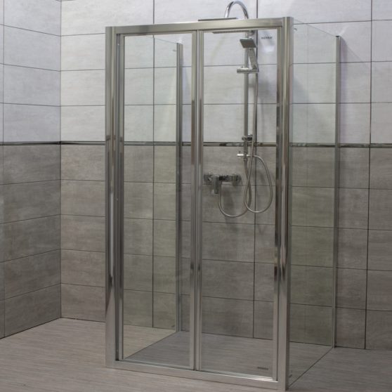 Harmony P 80x100 cm falsíkra szerelhető zuhanykabin zuhanytálca nélkül