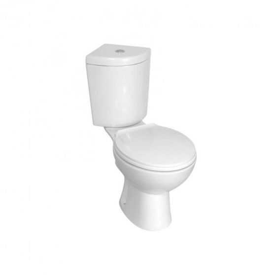 KR61 Sarokba szerelhető monoblokkos WC ülőkével