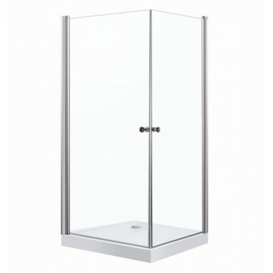 Madrid 80x80 cm szögletes zuhanykabin zuhanytálcával