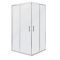 Malibu SQ 100x80 szögletes zuhanykabin zuhanytálca nélkül