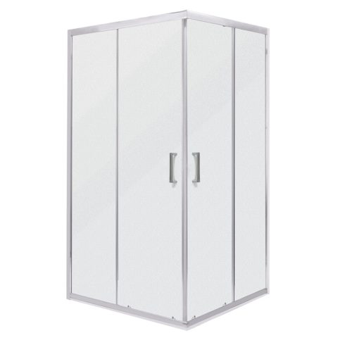 Malibu SQ 80x70 szögletes zuhanykabin zuhanytálca nélkül