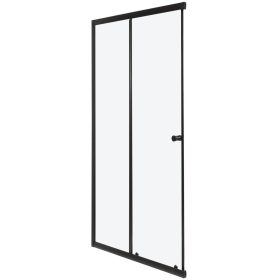 Olga SQ Element 80 zuhanyajtó fekete