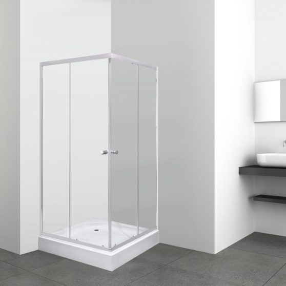 Olga SQ 80x80 cm szögletes zuhanykabin zuhanytálcával