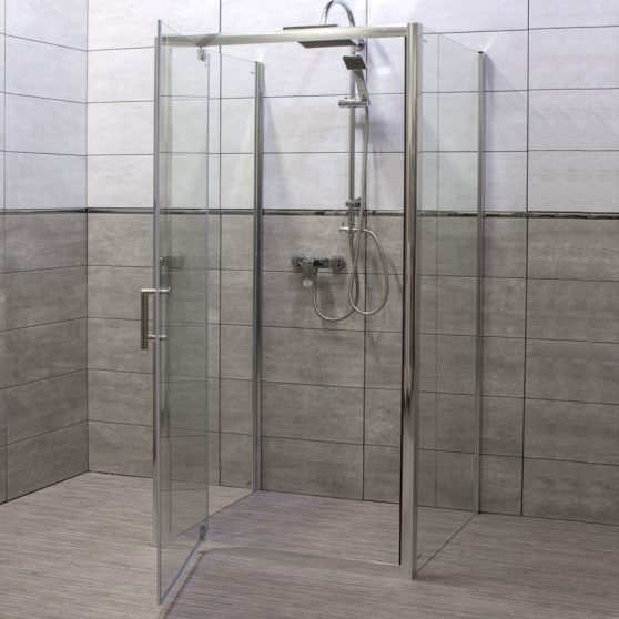 Unika P 70x80 cm falsíkra szerelhető zuhanykabin zuhanytálca nélkül