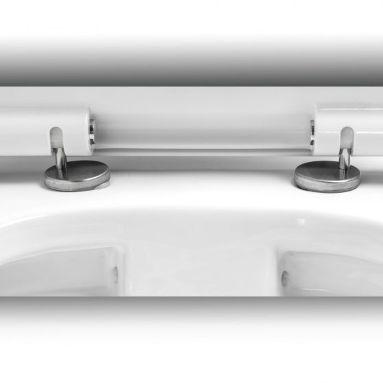 Vesta Fehér duroplast soft-close WC ülőke