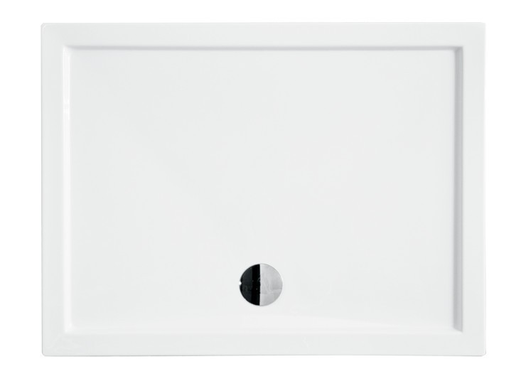 OSKAR120 aszimmetrikus akril zuhanytálca 120x80x5,5 cm